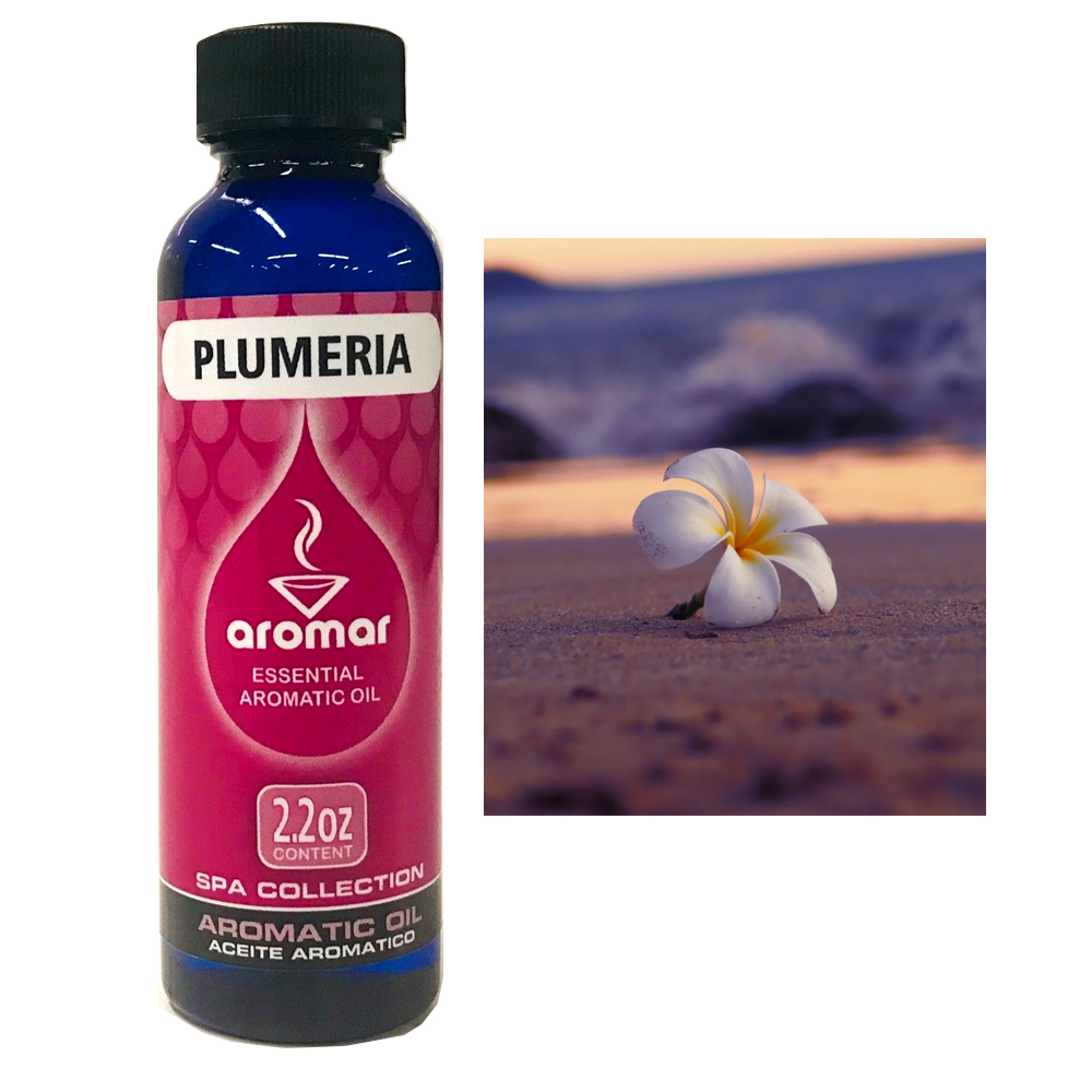 1 Plumeria Flower Scented Fragrance Oil Aroma Therapy Diffuse Air Burning  2.2 Oz 